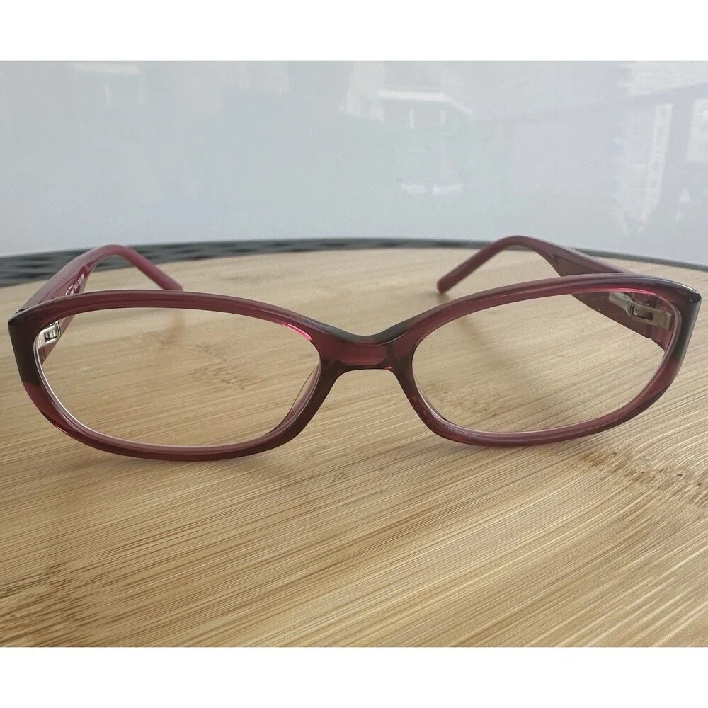 Coach Baila 2034 Pink Women's Eyeglasses 48-15 135 Full Rim Oval FRAMES ONLy